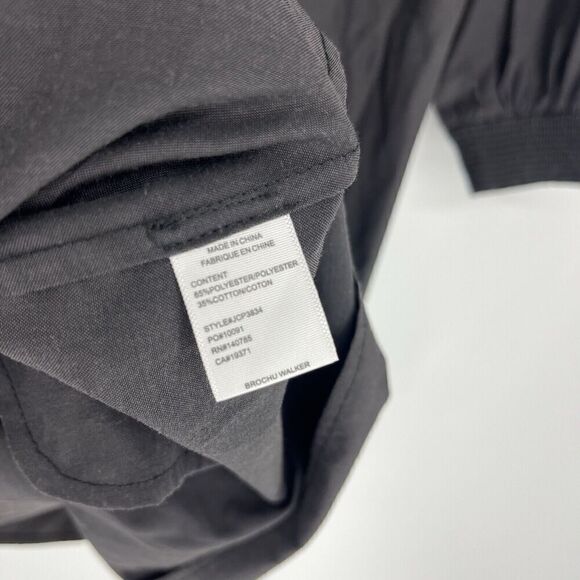 Brochu Walker Amaia Dress Size XS Womens Gray Shift Popover Smocked Pockets - Picture 8 of 10